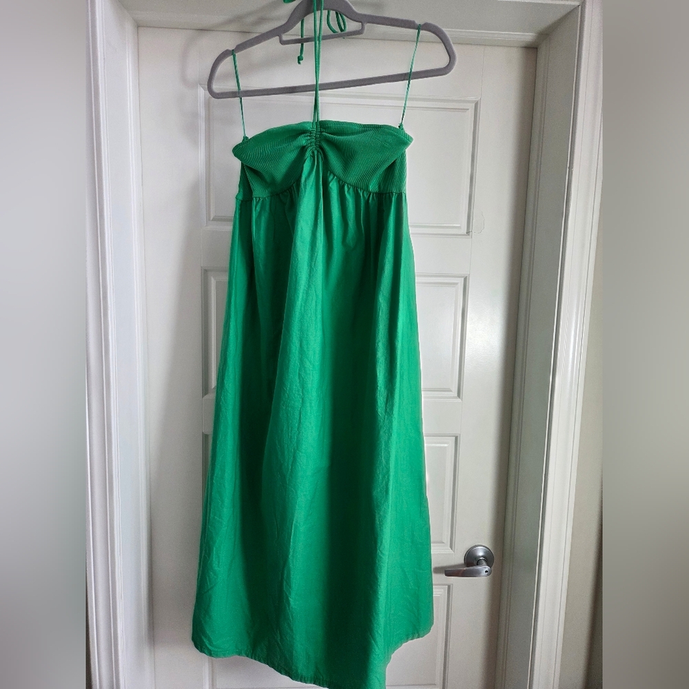 Zara Dress in Vibrant Green